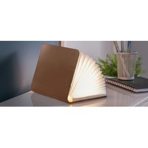 Gingko Smart BookLight Large - Brown Leather
